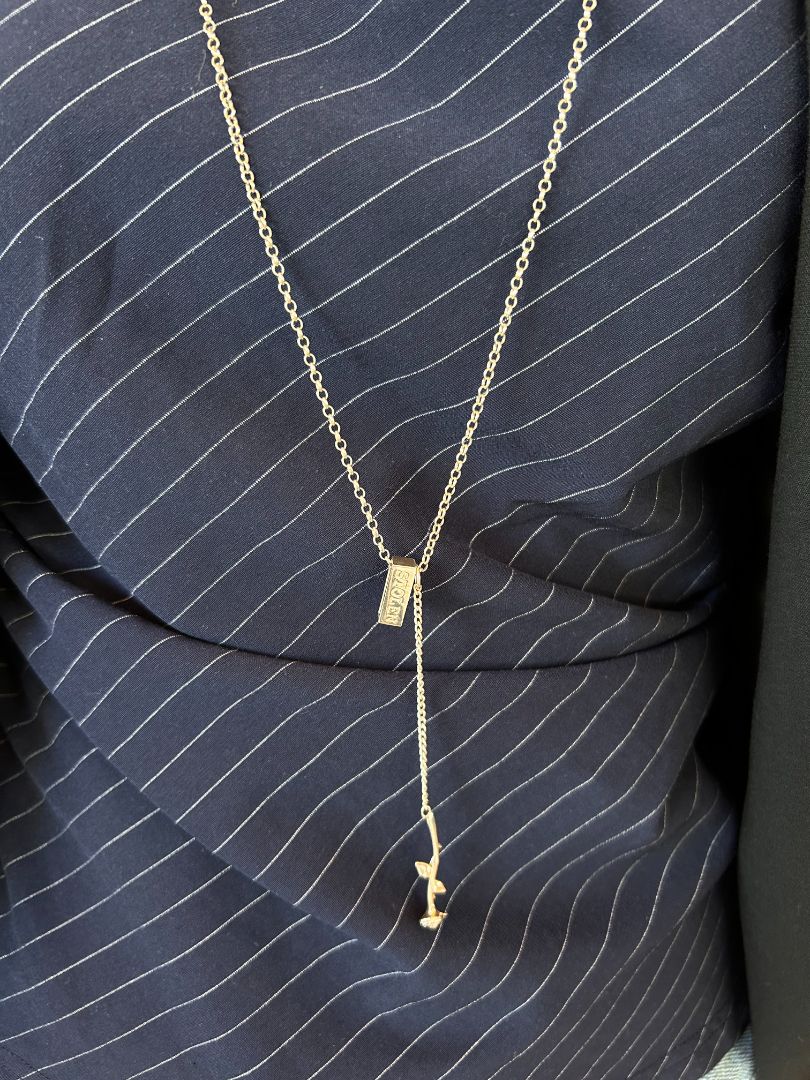 Stolen GF Club Necklace, 925 Silver