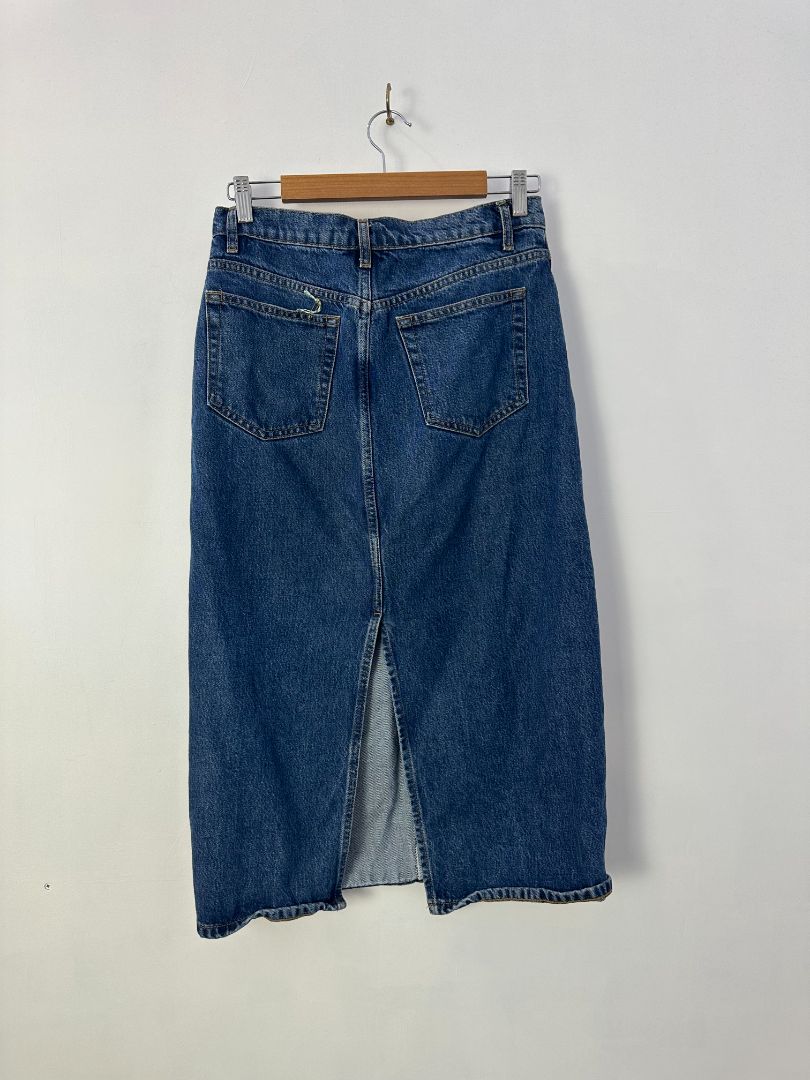 Reformation Jeans Midi Skirt, 28