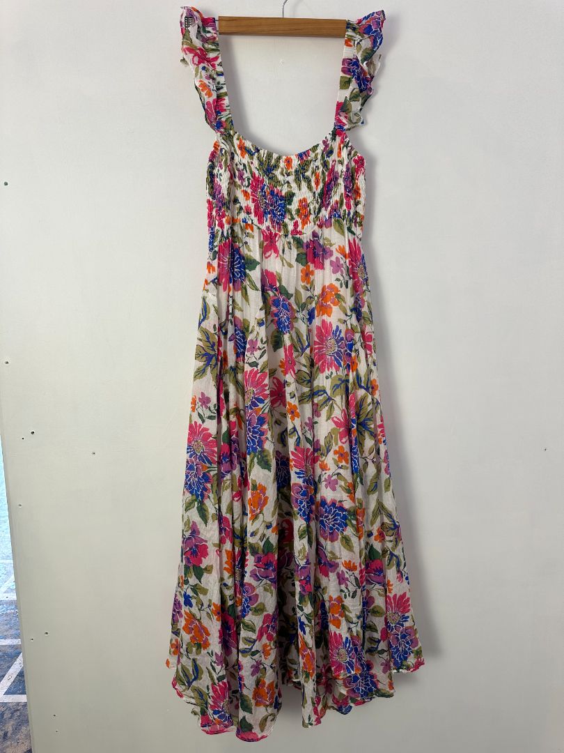 Augustine Midi Dress, M