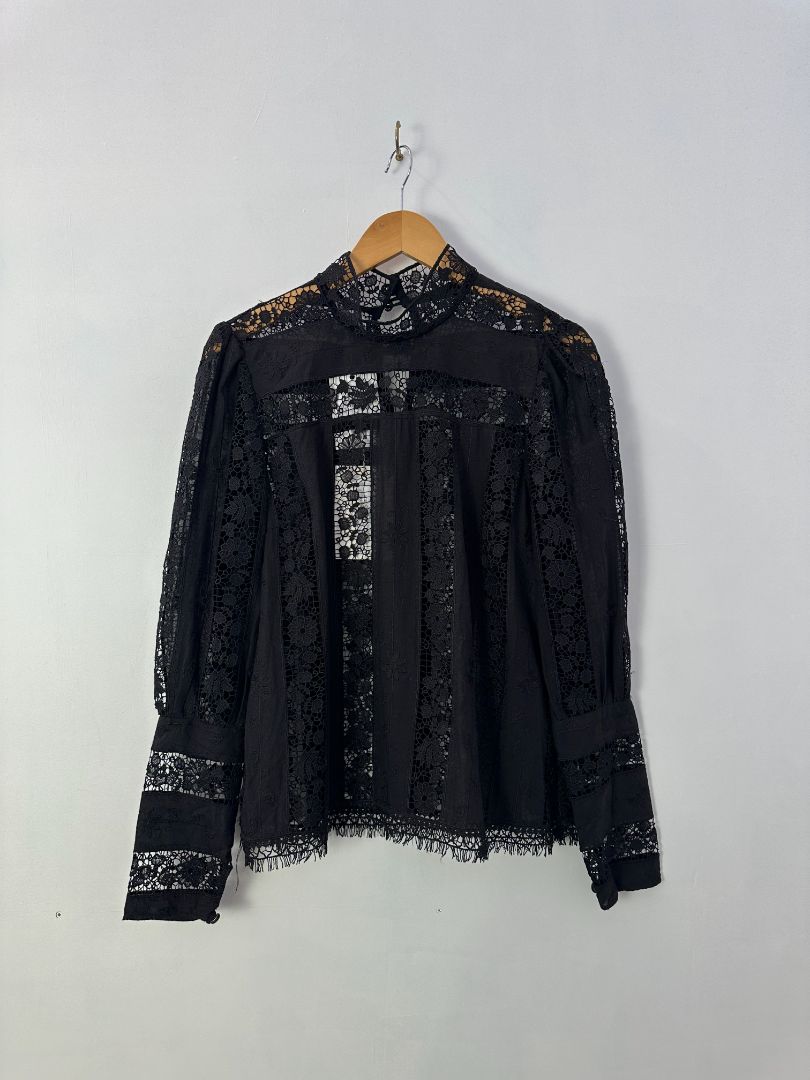 Lisa Brown Blouse, M